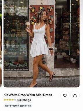 12th Tribe | Dresses | Kit Black Drop Waist Mini Dress From 2th Tribe |  Poshmark